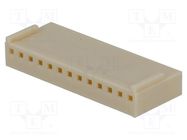 Plug; wire-board; female; NS25; 2.54mm; PIN: 13; w/o contacts; 250V NINIGI