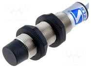 Sensor: inductive; OUT: NPN / NC; 0÷8mm; 10÷30VDC; M18; 2m; IP67 SELS