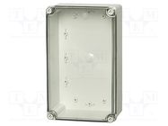 Enclosure: multipurpose; X: 140mm; Y: 230mm; Z: 95mm; PICCOLO; grey 