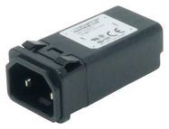 POWER CONN, IEC C18 INLET, 15A, QC