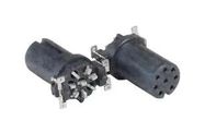 SENSOR CONN, FEMALE, 5POS, M12, SMT