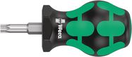 367 TORX® Stubby screwdriver, TX 27x25, Wera