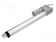 Motor: linear actuator; 12VDC; 10A; 20: 1; Ioper: 500mA; 254mm; IP65 POLOLU