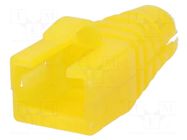 RJ45 plug boot; yellow ENCITECH