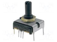 Potentiometer: shaft; single turn; 5kΩ; ±20%; 0.75W; linear; 6.35mm BOURNS