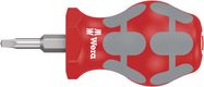 368 Stubby screwdriver for square head socket screws, # 02x25, Wera