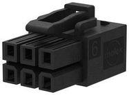 CONNECTOR HOUSING, RCPT, 12POS, 4.2MM