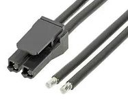 CABLE, 2P SUP SABRE RCPT-FREE END, 5.9"