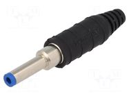 Connector: DC supply; plug; female; for cable; soldering; 11A SWITCHCRAFT