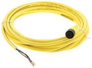 SENSOR CORD, 4P, M12 RCPT-FREE END, 5M