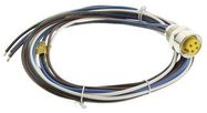 CIRCULAR CABLE, 4 POS RCPT-PIGTAIL, 10M