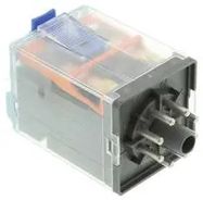 POWER RELAY, DPDT, 10A, 24VDC, SOCKET