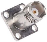 RF COAXIAL, N, STRAIGHT FLANGED JACK