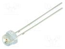 LED; 4.8mm; yellow; 140°; Front: convex; 1.8÷2.6V; No.of term: 2 OPTOSUPPLY