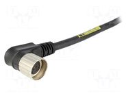 Connector: M23; plug; PIN: 19(3+16); female; cables; angled 90° MOLEX