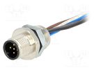 Socket; M12; PIN: 5; male; A code-DeviceNet / CANopen; cables; IP67 MOLEX