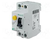 RCD breaker; Inom: 40A; Ires: 30mA; Max surge current: 3kA; Poles: 2 EATON ELECTRIC