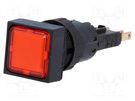 Control lamp; 16mm; RMQ-16; -25÷70°C; Ø16.2mm; red EATON ELECTRIC