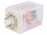 Relay: electromagnetic; DPDT; Ucoil: 230VAC; Icontacts max: 20A RELPOL