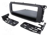 Radio frame; Chrysler,Dodge; 1 DIN; black METRA