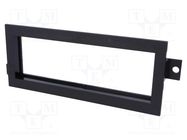 Radio frame; Chrysler,Dodge; 1 DIN; black METRA