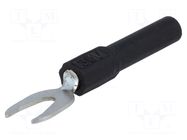 Adapter; black; 60VDC; 36A; 51mm; Insulation: polyamide; 30VAC AXIOMET