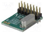 Module: RF; FM transceiver; FSK; 868MHz; SPI; -121dBm; 1.8÷3.6VDC HOPE MICROELECTRONICS