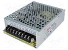 Power supply: switched-mode; for building in,modular; 65W; 5VDC MEAN WELL