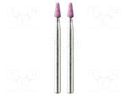 Grindingstone; Ø: 3mm; Ø: 2.35mm; 2pcs; aluminium oxide PG MINI