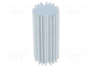 Heatsink; LED; Ø: 20mm; H: 50mm FISCHER ELEKTRONIK