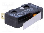 Microswitch SNAP ACTION; 5A/125VAC; with lever; SPDT; ON-(ON) OMRON Electronic Components