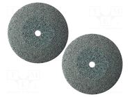 Grinding wheels; Ø: 22mm; ceramic grinding,grinding glass; 2pcs. PG MINI