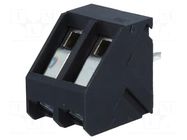 Connector: PCB terminal block; terminal; 24A; 250V; angled 45° PTR MESSTECHNIK