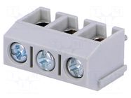 Connector: PCB terminal block; terminal; 16A; 250V; angled 90° NINIGI