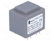 Transformer: encapsulated; 2.5VA; 230VAC; 18V; 18V; 69.4mA; 69.4mA BREVE TUFVASSONS