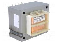 Transformer: mains; 50VA; 230VAC; 115V; 420mA; screw type; IP00 INDEL