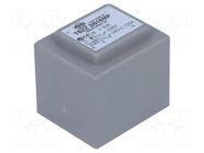 Transformer: encapsulated; 3VA; 230VAC; 24V; 125mA; PCB; IP00 INDEL