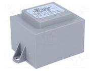 Transformer: encapsulated; 18VA; 230VAC; 12V; 12V; 750mA; 750mA; PCB INDEL