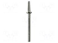 Mandrel; 3mm; Tip: threaded PG MINI