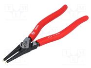 Pliers; for circlip; internal; 19÷60mm; Pliers len: 180mm; steel 