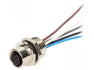 Connector: M12; socket; PIN: 5; female; Micro-Change; 250V; IP67 MOLEX