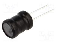 Inductor: wire; THT; 2.2mH; 300mA; 2.75Ω; ±10%; Ø10.5x13.5mm FERROCORE