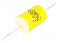 Capacitor: polyester; 0.47uF; 630VAC; 2000VDC; ±5%; Ø33.5x44mm; THT KEMET