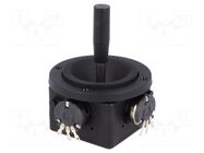 Joystick; 0÷5kΩ±5%,2- axes; Stabl.pos: 1; 5kΩ; -10÷80°C; ±5% OMTER TYXN