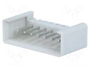 Connector: IDC; socket; male; PIN: 7; P1300; straight; THT; 2.54mm TOMIC