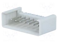 Connector: IDC; socket; male; PIN: 7; P1300; straight; THT; 2.54mm TOMIC