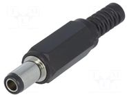 Connector: DC supply; plug; female; 5.5/2.8mm; 5.5mm; 2.8mm; 9mm NINIGI