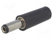 Connector: DC supply; plug; female; straight; for cable; soldering CHANGZHOU DAHUA IMP AND EXP (GROUP) CO