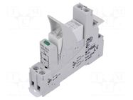 Relay: interface; SPDT; Ucoil: 12VDC; 16A; 16A/250VAC; 16A/24VDC RELPOL