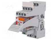 Relay: interface; 4PDT; Ucoil: 24VAC; 6A; 6A/250VAC; 6A/24VDC; R4 RELPOL